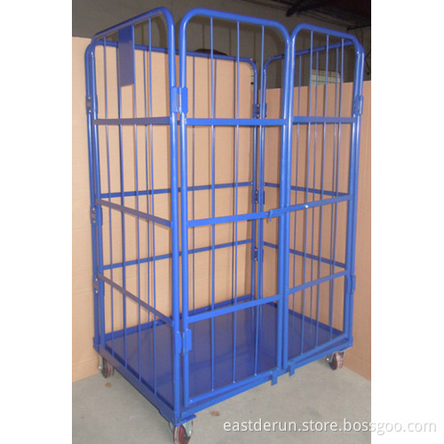 high quality metallic warehouse trolley